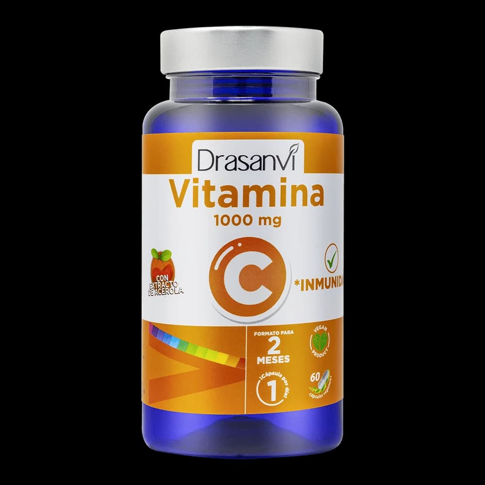 Vitamina C 1000mg 60 cápsulas – Drasanvi