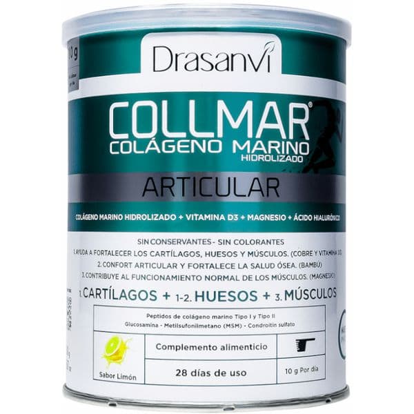 Drasanvi Collmar Colágeno Marinho Hidrolisado Articular Limão 280g