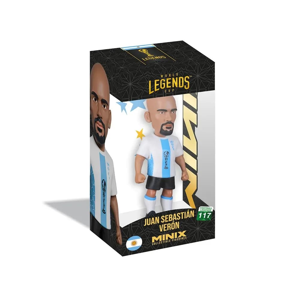 MINIX Football Legends World Cup: Juan Sebastián Verón 12 cm - #117
