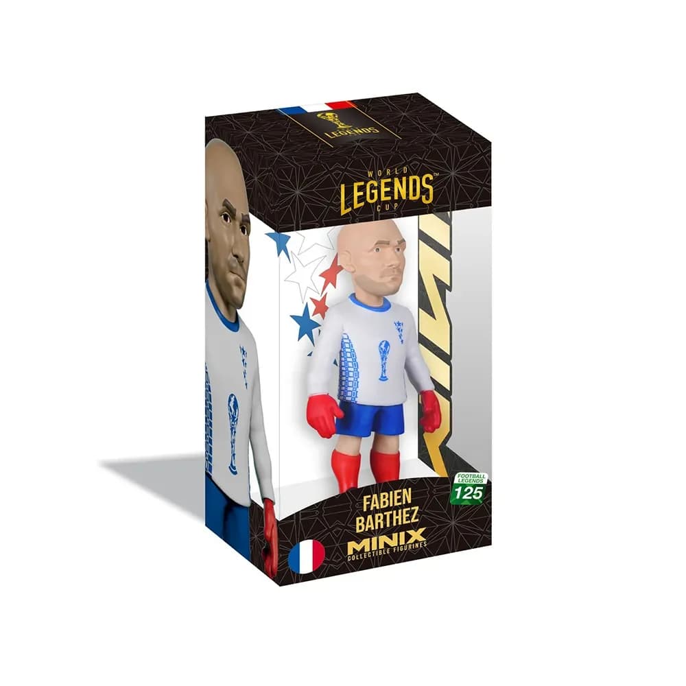 Minix Futebol Legends World Cup: França - Barthez 12cm - 24940