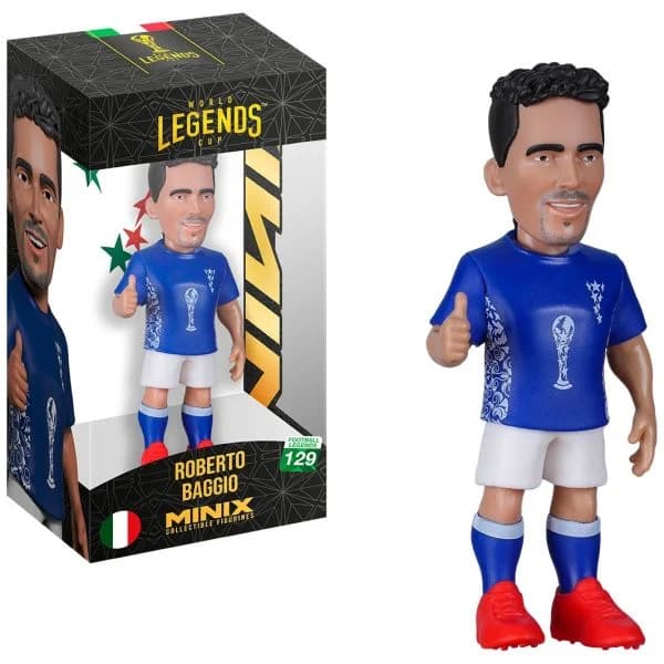 Minix Futebol Legends: Roberto Baggio 12cm - #129