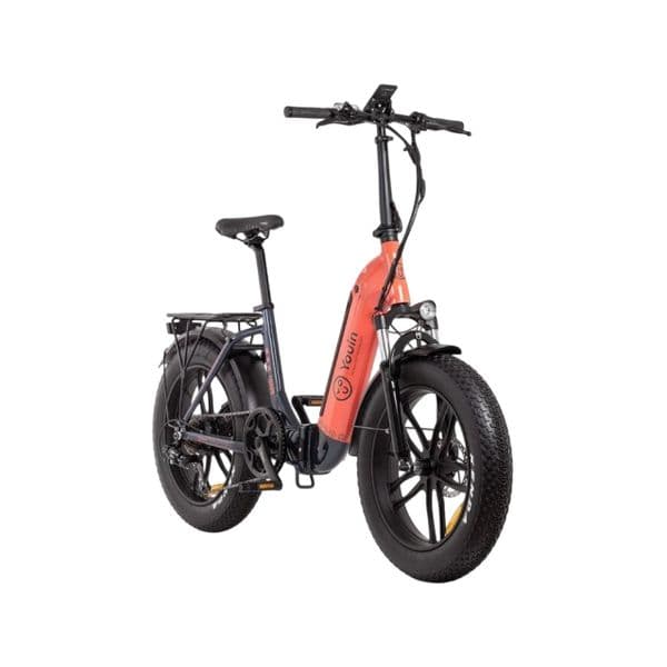 Youin Bicicleta Elétrica Luxor II FAT 20" 250W Coral/Preta - BK1716