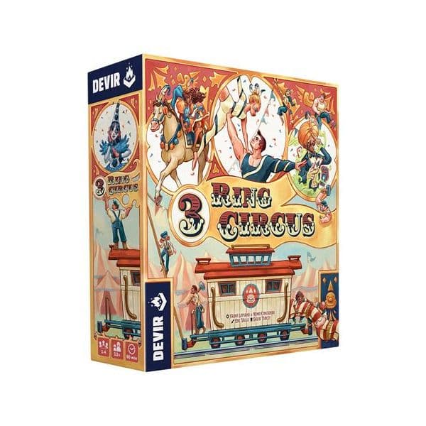 Devir Jogo de Tabuleiro 3 Ring Circus Devir