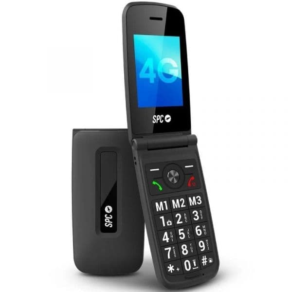 SPC Titan 4G Movil Senior 2342N Black