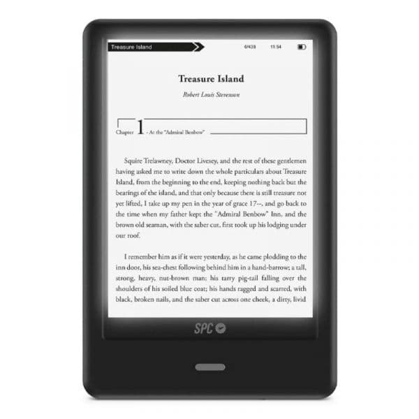 SPC Dickens Light 2 Pro HD 6" 8GB Wi-Fi Preto