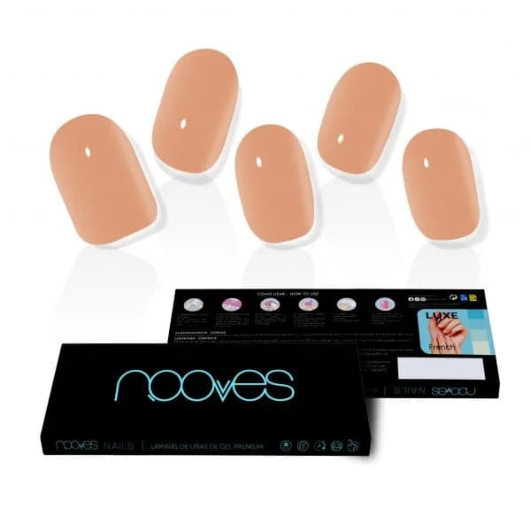 Nooves Folhas de Unhas de Gel Semi Curadas|Cru au Soleil|Nude 01C01NG200058