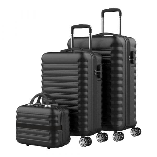 Numada Conjunto de Malas UPFLY Preto 53cm, 63cm, 31cm