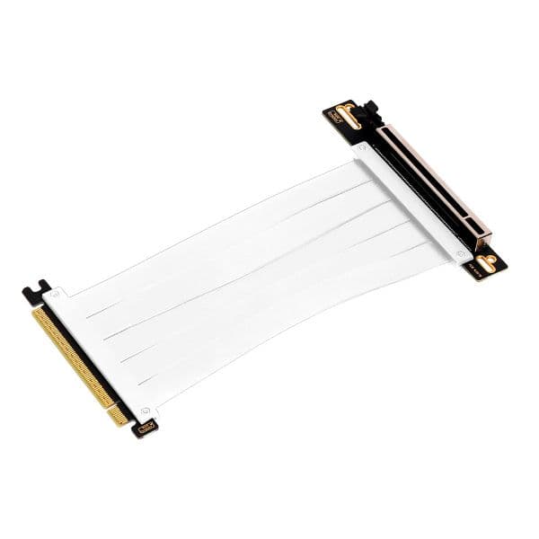 ABYSM Cabo de Extensão Riser PCIE 4.0 X16 170mm Branco