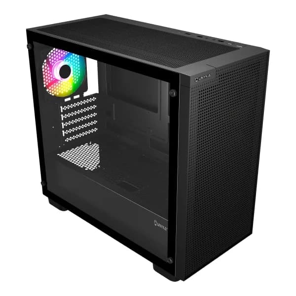 Unyka Revelat Mesh Edge ATX Vidro Temperado Black