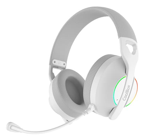 CoolBox WB01 com Wireless 2.4Ghz, Bluetooth e Jack, Branco