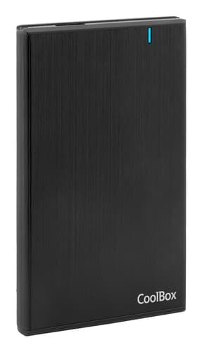 CoolBox SlimChase A-2540 Caixa Externa para HDD/SSD 2.5" USB 3.0 Preta