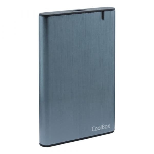 Disco Externo CoolBox 2.5" SlimChase A-2550 USB 3.0 Alumínio Cinzento