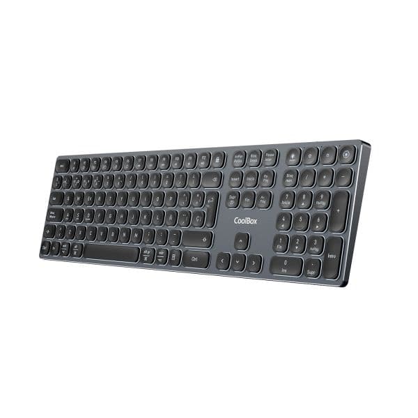 Teclado CoolBox Moonlight Key B431 Sem Fios Dark Gray/Black