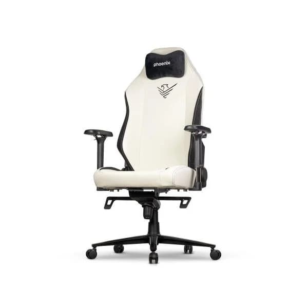 Cadeira Gaming Phoenix Monarch Remaster Preto e Branco