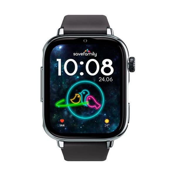 SaveFamily SAVEWATCH PLUS 2 1.3" Preto Prateado