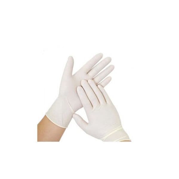 Pack 100 Luvas Latex com Po Super Finas Tamanho M - 6841001