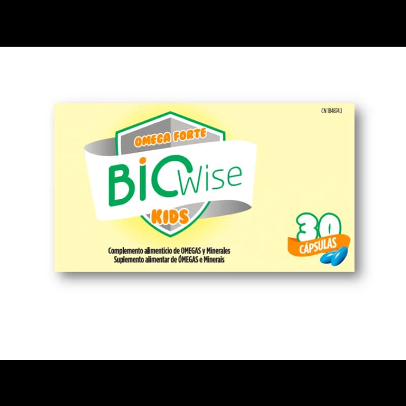 Biowise Omega Forte Kids x 30 Cápsulas