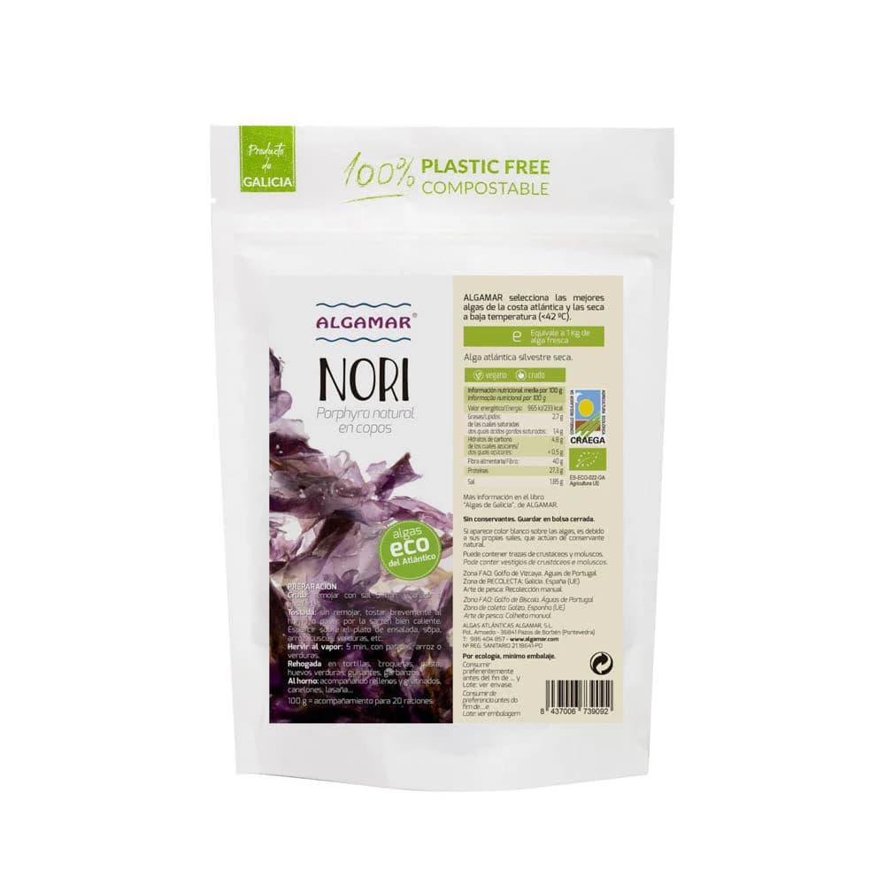 Algamar Alga Nori em Flocos 100g