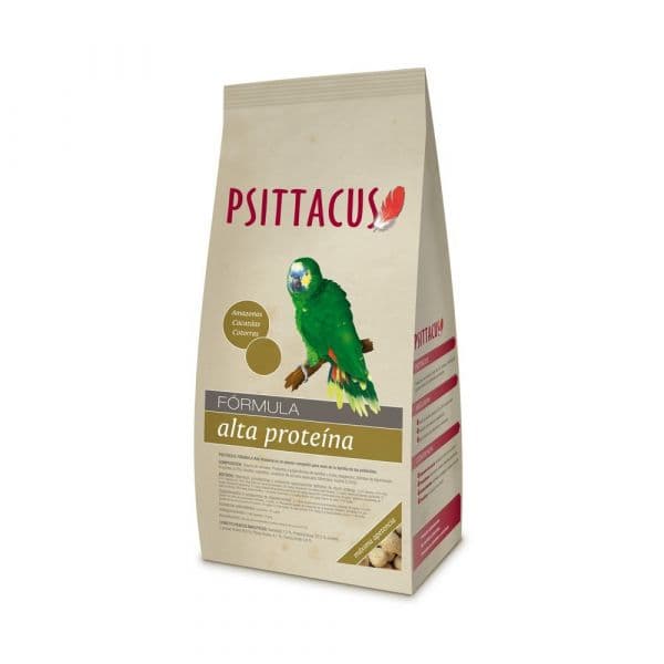 Psittacus Fórmula Manutenção Alta Proteína 800g