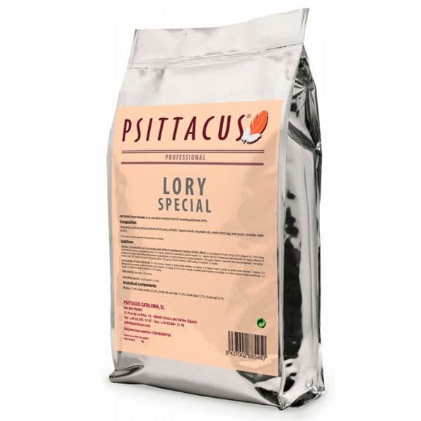 Psittacus Formula Papa Loris Especial 5kg