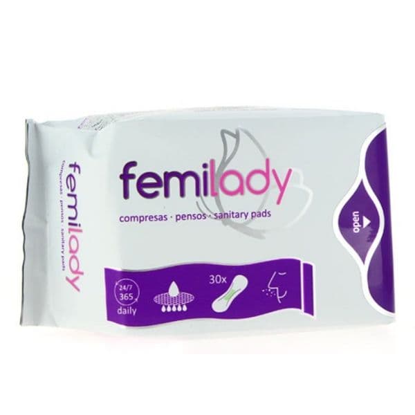 Femilady Pensos Diários Salvaslip 30 Unidades