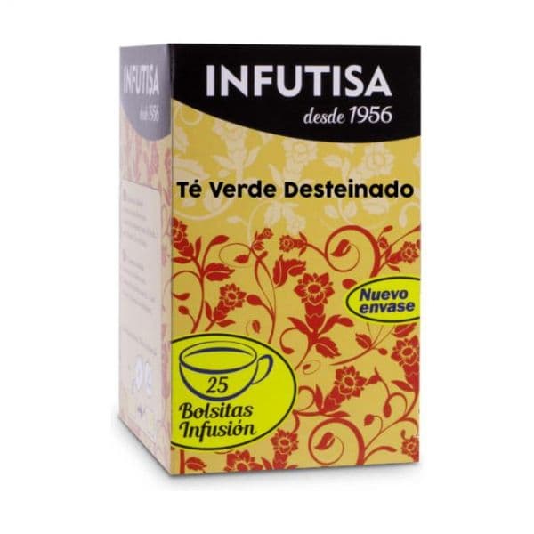 Infutisa Infusão de Chá Verde sem Teína 25 Envelopes