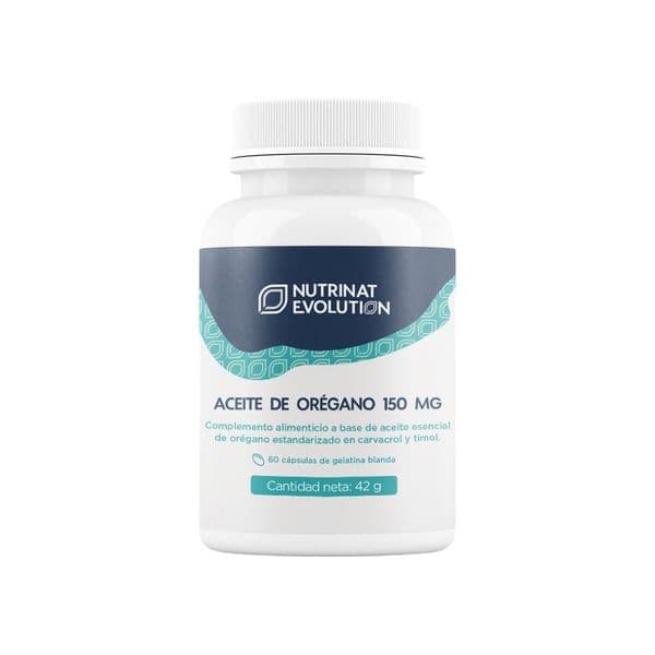 Nutrinat Evolution Óleo de Orégãos 150mg 60 Cápsulas