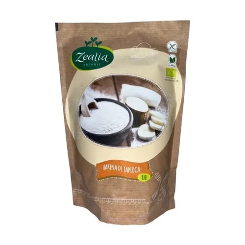 Zealia Farinha de Tapioca sem Glúten Bio 500g