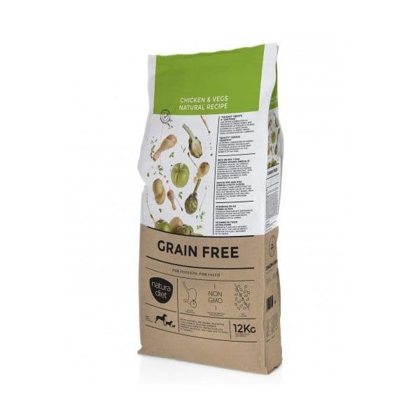 Natura Diet Grain Free Chicken & Vegetables 3Kg