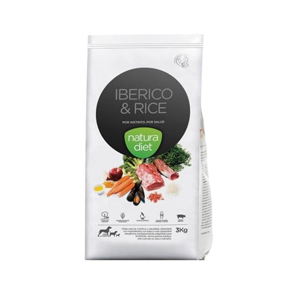 Natura Diet Iberico & Rice 3Kg