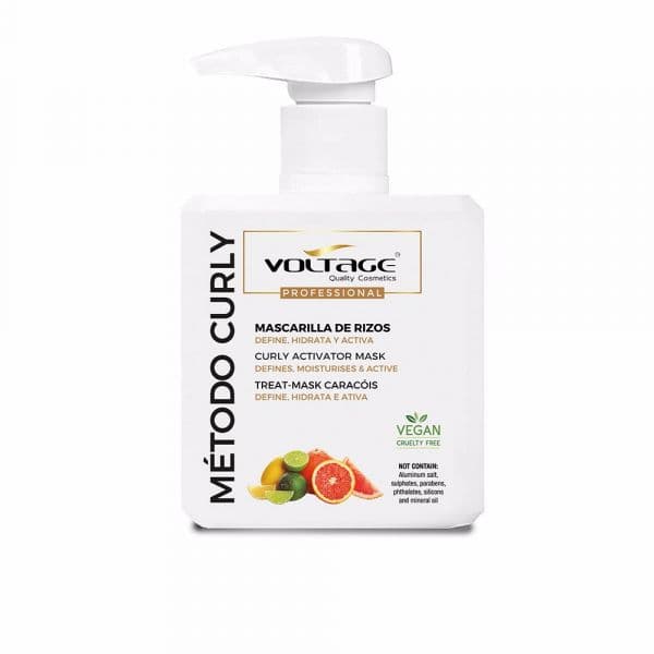 Voltage Caracóis Método Curly Máscara 500ml