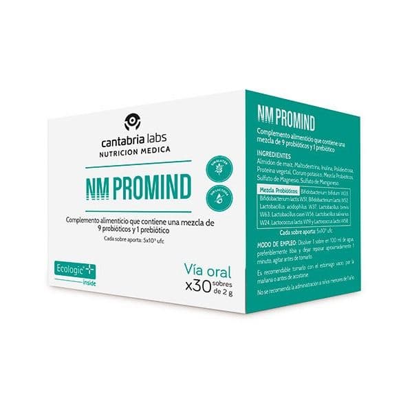 NM Promind Probióticos Neutro 30 Saquetas