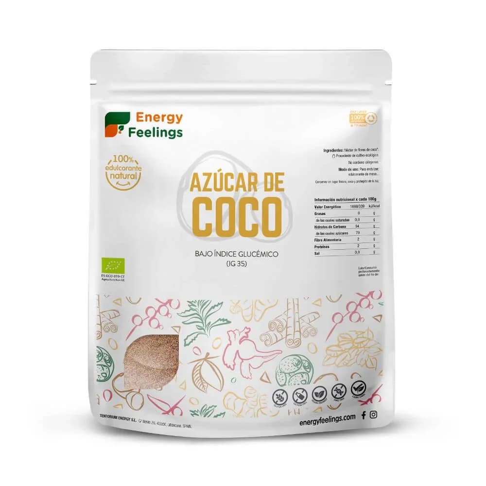 Energy Feeling Açúcar de Côco Bio 1 kg