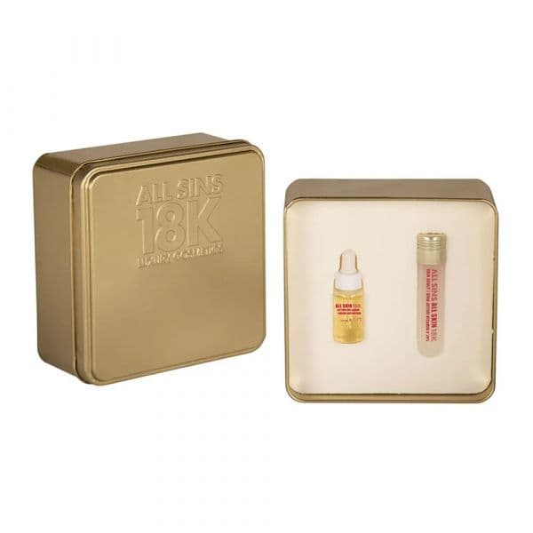 All Sins 18k All Skin Sculp Tratamento Facial Intensivo 7 Dias 7x50mg + Líquido Activador 5ml