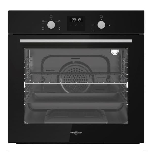 Forno Vitrokitchen HG602NB a Gás Butano  Ventilado 60L Classe A