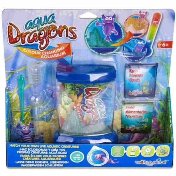 MUDANÇA DE COR DO AQUA DRAGONS NA BANDEJA