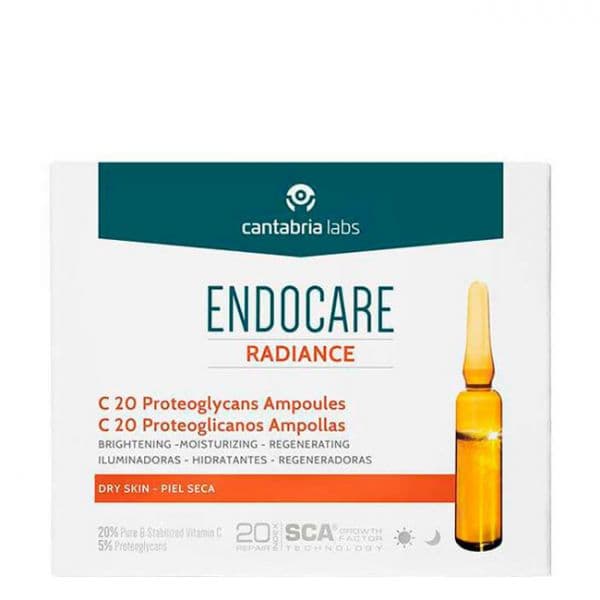 Endocare Radiance C20 Proteoglic 30 Ampolas