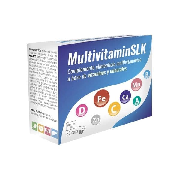 Saludalkalina Multivitamínico Slk 60 Cápsulas