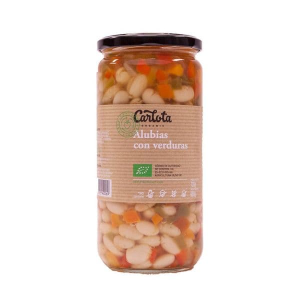 Carlota Organic Feijão com Bio 720g