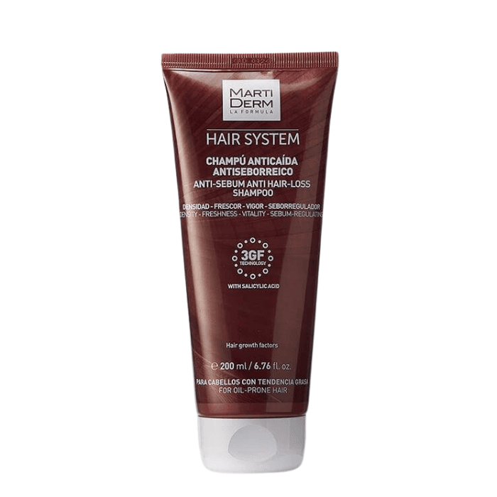Martiderm Hair System Champô Antiqueda Antiseborreico 200ml