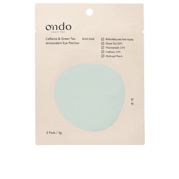 Ondo Beauty 36.5 Caffeine & Green Tea Antioxidant Eye Patches 2 unidades