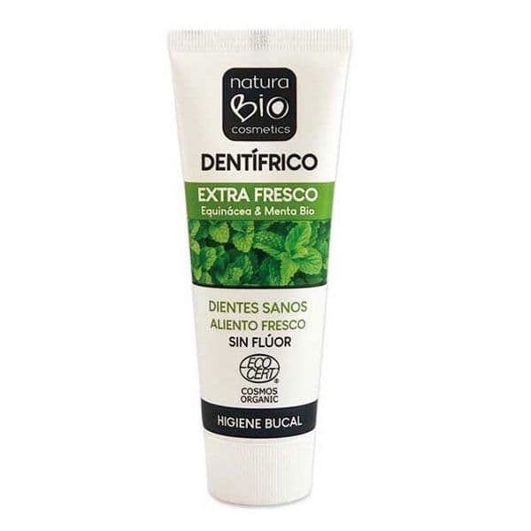 Naturabio Cosmetics Naturabio Dentífrico Extra Fresco sem Flúor Equinacea e Menta Bio 75ml