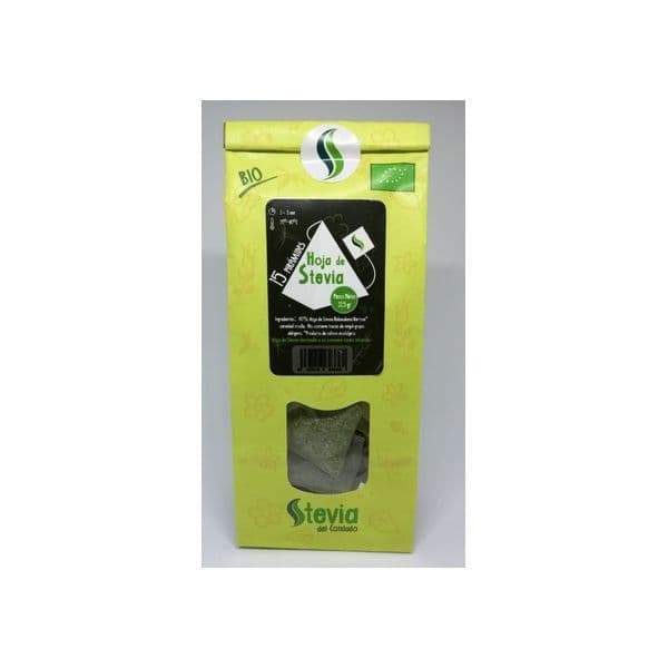 Stevia Del Condado Pirâmides Folha de Stevia Bio 15 Unidades