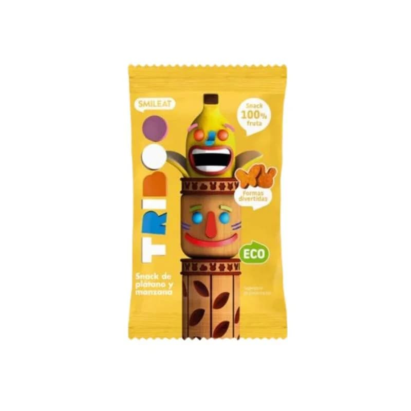 Smileat Triboo Snacks Bebé Maçã e Banana 25g