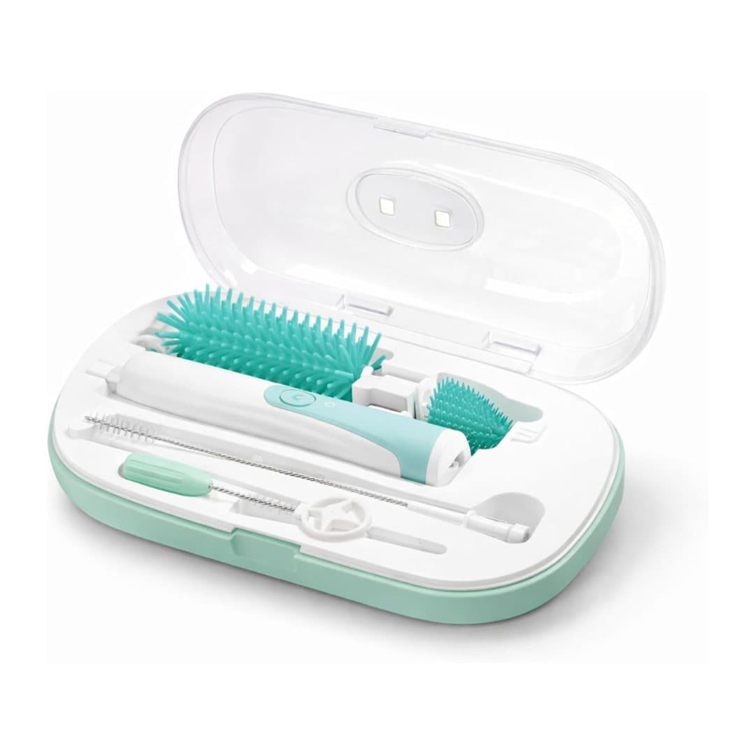 Bebédue medic babyswirl uv 4 em 1 – conjunto de limpeza para biberões, garrafas, tetinas e misturador