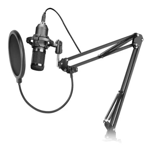 Microfone Mars Gaming Pro c/ Braço Preto - Image 1