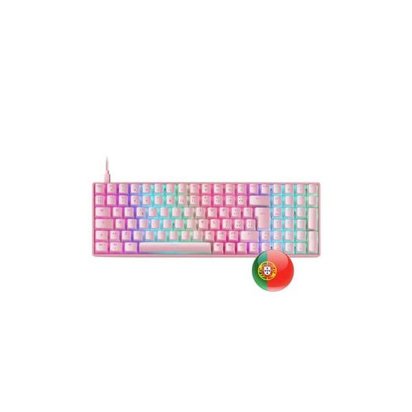 Mars Gaming MKULTRA Pink 96% Full RGB Chroma PT Outemu Brown Switches