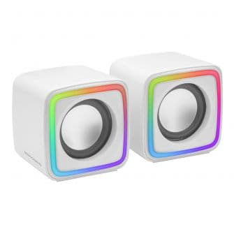 Mars Gaming MSCUBE ARGB Flow USB 8W White