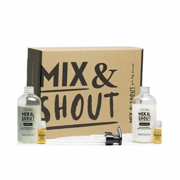 Default Mix & Shout Rotina Reparador Tratamento Intensivo 4 Peças Coffret