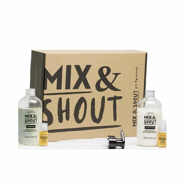 Mix & Shout Curly Repair Routine Set 4 Peças